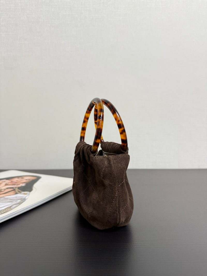 20251119_i1763566957_8614_1_jpg Chanel 2026 Pouch 24cm Dark Brown Tortoiseshell Suede Effect Plexi