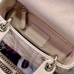 CD Sac Lady Dior Power Pink Lamskin