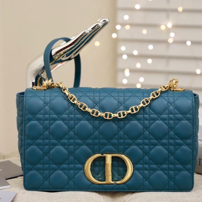 2bc07367-c31e-440d-9eff-4a349c63ca33_a12bc861-da99-4dbf-8b00-57fbc3c65575 LARGE CARO BAG 28 DEEP OCEAN BLUE SUPPLE CANNAGE CALFSKIN