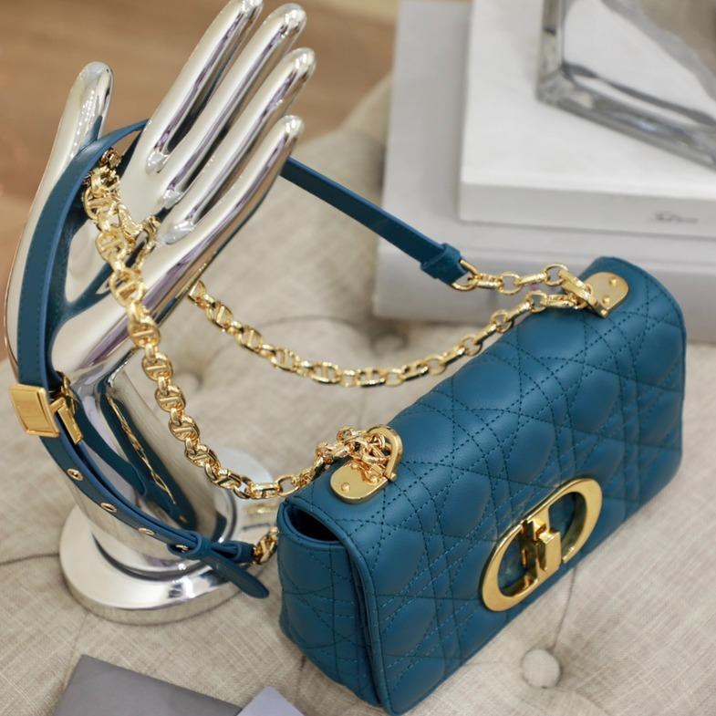 490fb7ae-1200-4316-baac-41da12182028_3a40d50d-95c8-4e0e-9910-946c52ff7c14 SMALL CARO BAG DEEP OCEAN BLUE SUPPLE CANNAGE CALFSKIN