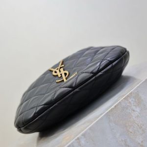 YSL Icarino Bag 17cm Black Sheepskin
