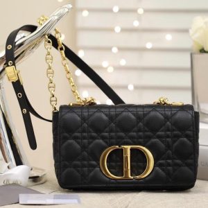 9d5d95a4-3eb2-447e-8082-95505d4b4678_e540225e-9164-40ea-a5af-6c00e7895184 SMALL CARO BAG BALCK SUPPLE CANNAGE CALFSKIN