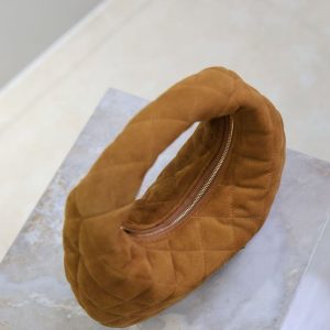 YSL Icarino Bag 17cm Brown Suede