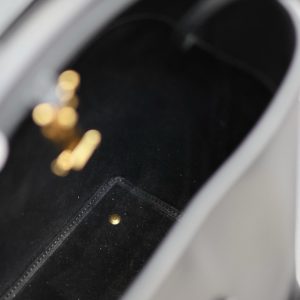 le 37 26cm black calfskin gold hardware