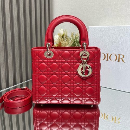 Image_20240628101854 medium lady 24 red calfskin gold hardware