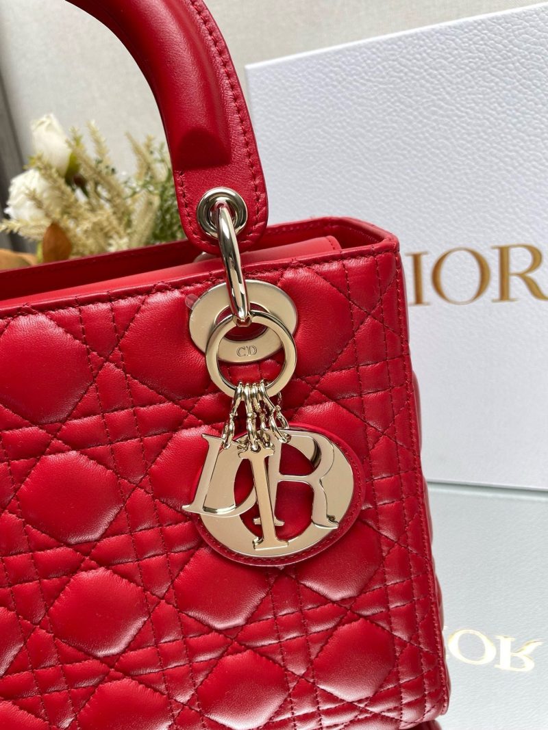 Image_20240628101916 medium lady 24 red calfskin gold hardware