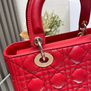 Image_20240628101918 medium lady 24 red calfskin gold hardware