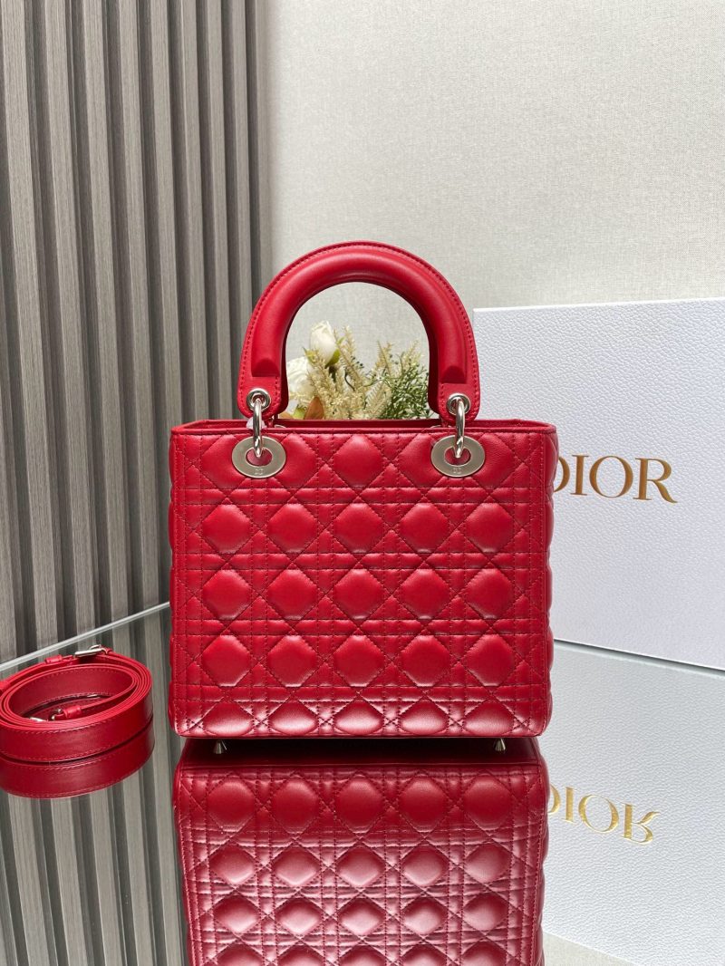 Image_20240628101921 medium lady 24 red calfskin gold hardware