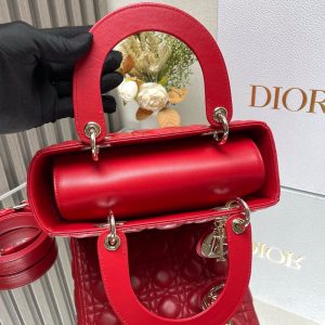 Image_20240628101924 medium lady 24 red calfskin gold hardware