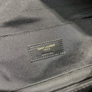 cassandre classic black belt bag grained calfskin