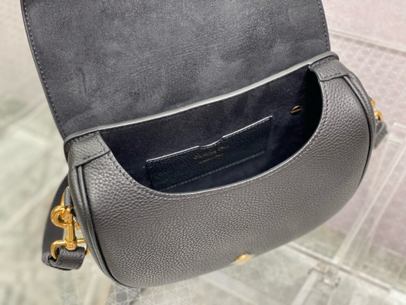 Image_20241023145831 CD Medium Bobby Bag Black Calfskin Ghw