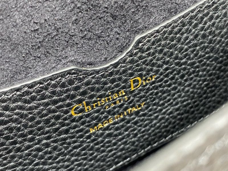 Image_20241023145833 CD Medium Bobby Bag Black Calfskin Ghw