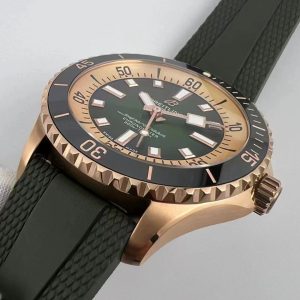 Breitling Superocean 42 Automatic Green Strap
