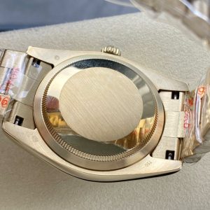 DAY-DATE 36MM GOLD CASE WHITE DIAL