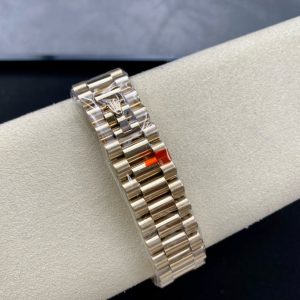 DAY-DATE 36MM GOLD CASE WHITE DIAL