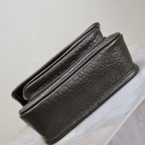 YSL Niki Bag 18cm Black Gold Sheepskin