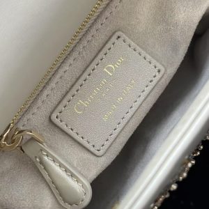 CD Lady Dior 17 Bag Beige Calfskin