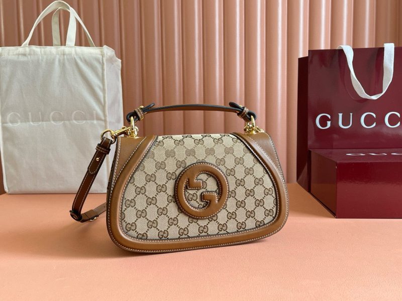 Image_2025-07-22_121658_930 Gucci Blondie Medium 27cm Bag Brown Beige Leather Canvas