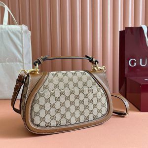 Image_2025-07-22_121701_341 Gucci Blondie Medium 27cm Bag Brown Beige Leather Canvas