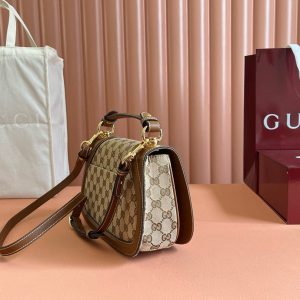 Image_2025-07-22_121703_402 Gucci Blondie Medium 27cm Bag Brown Beige Leather Canvas