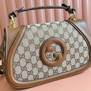Image_2025-07-22_121705_798 Gucci Blondie Medium 27cm Bag Brown Beige Leather Canvas