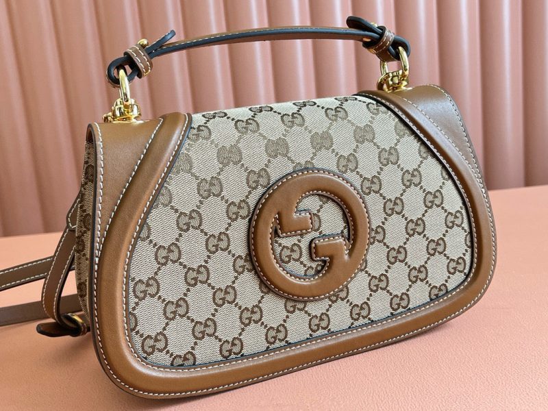 Image_2025-07-22_121705_798 Gucci Blondie Medium 27cm Bag Brown Beige Leather Canvas