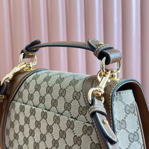 Image_2025-07-22_121708_073 Gucci Blondie Medium 27cm Bag Brown Beige Leather Canvas