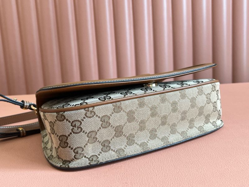 Image_2025-07-22_121710_754 Gucci Blondie Medium 27cm Bag Brown Beige Leather Canvas