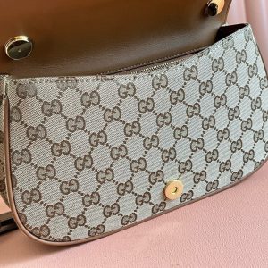 Image_2025-07-22_121718_865 Gucci Blondie Medium 27cm Bag Brown Beige Leather Canvas