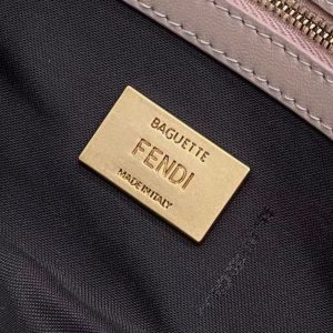 Baguette 27cm Beige Lambskin Gold Hardware