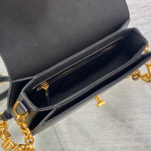 Image_20250311214216 MONTAIGNE AVENUE 23 BAG IN BLACK CALFSKIN