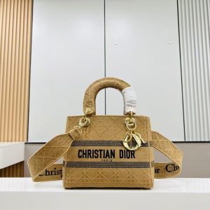 Image_20250327150759 SMALL 24 LADY BAG IN TAN BROWN CANVAS