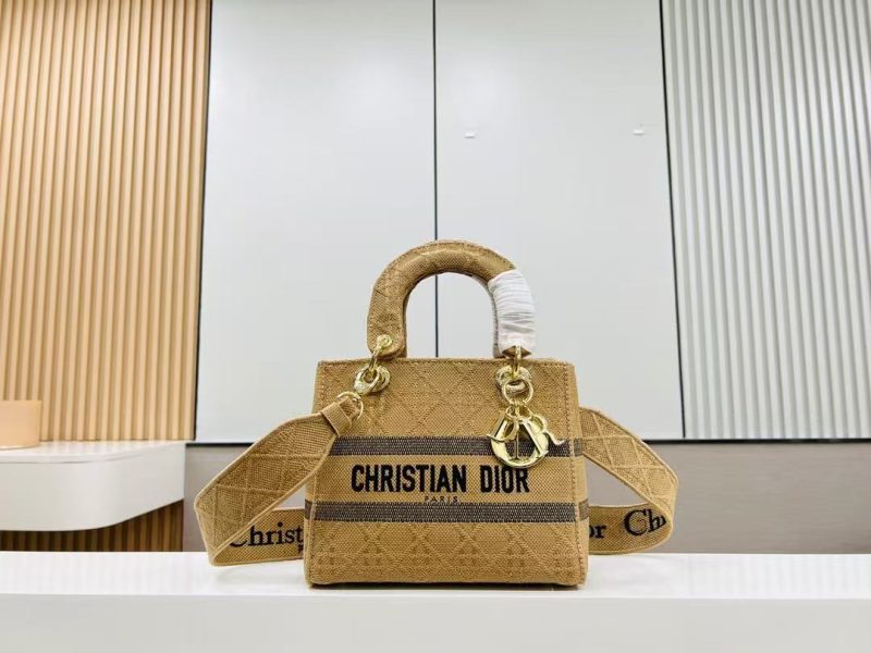 Image_20250327150759 SMALL 24 LADY BAG IN TAN BROWN CANVAS