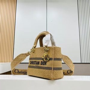 Image_20250327150810 SMALL 24 LADY BAG IN TAN BROWN CANVAS