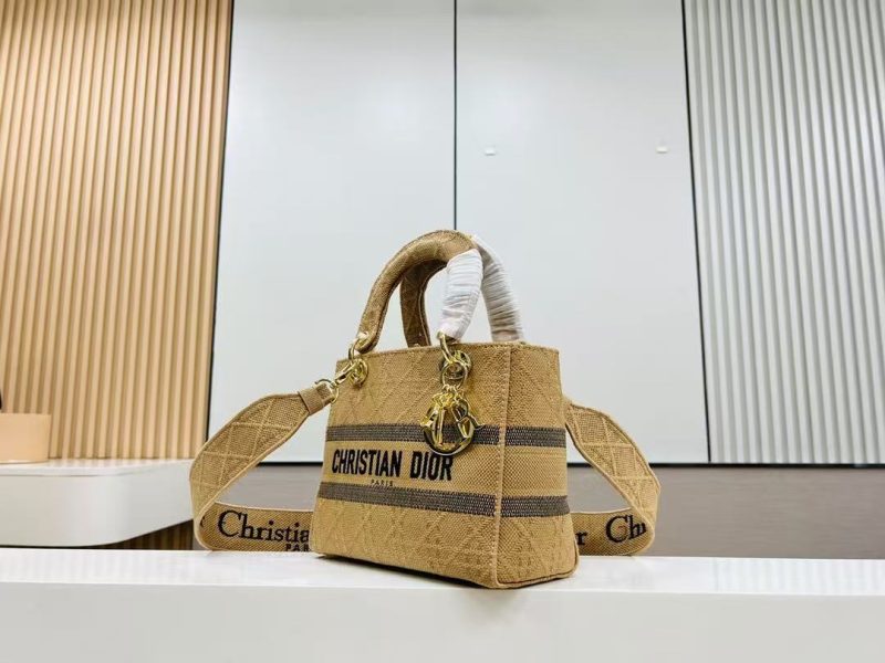 Image_20250327150810 SMALL 24 LADY BAG IN TAN BROWN CANVAS