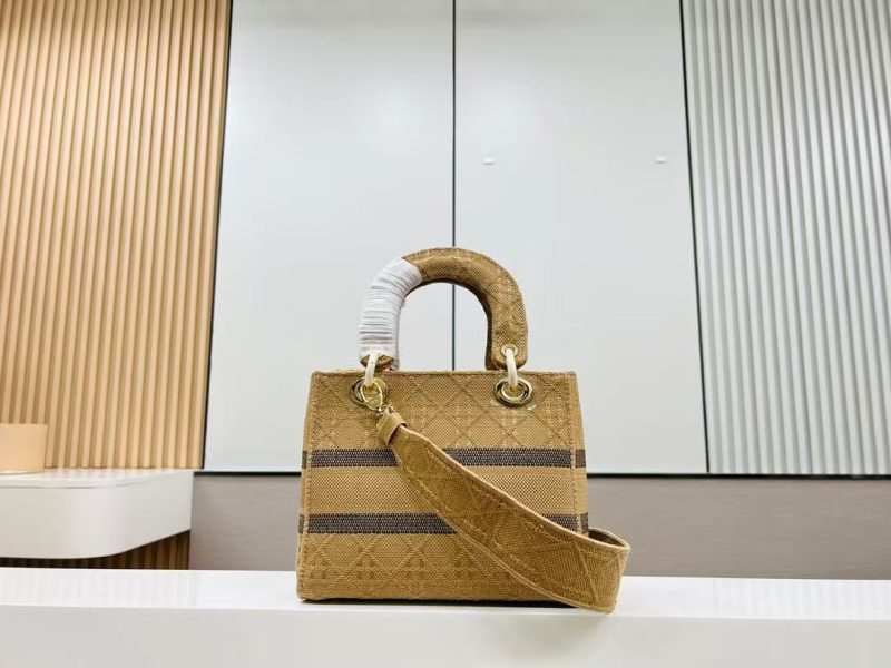 Image_20250327150814 SMALL 24 LADY BAG IN TAN BROWN CANVAS