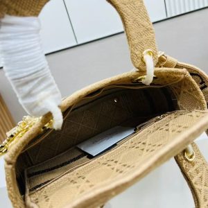 Image_20250327150856 SMALL 24 LADY BAG IN TAN BROWN CANVAS