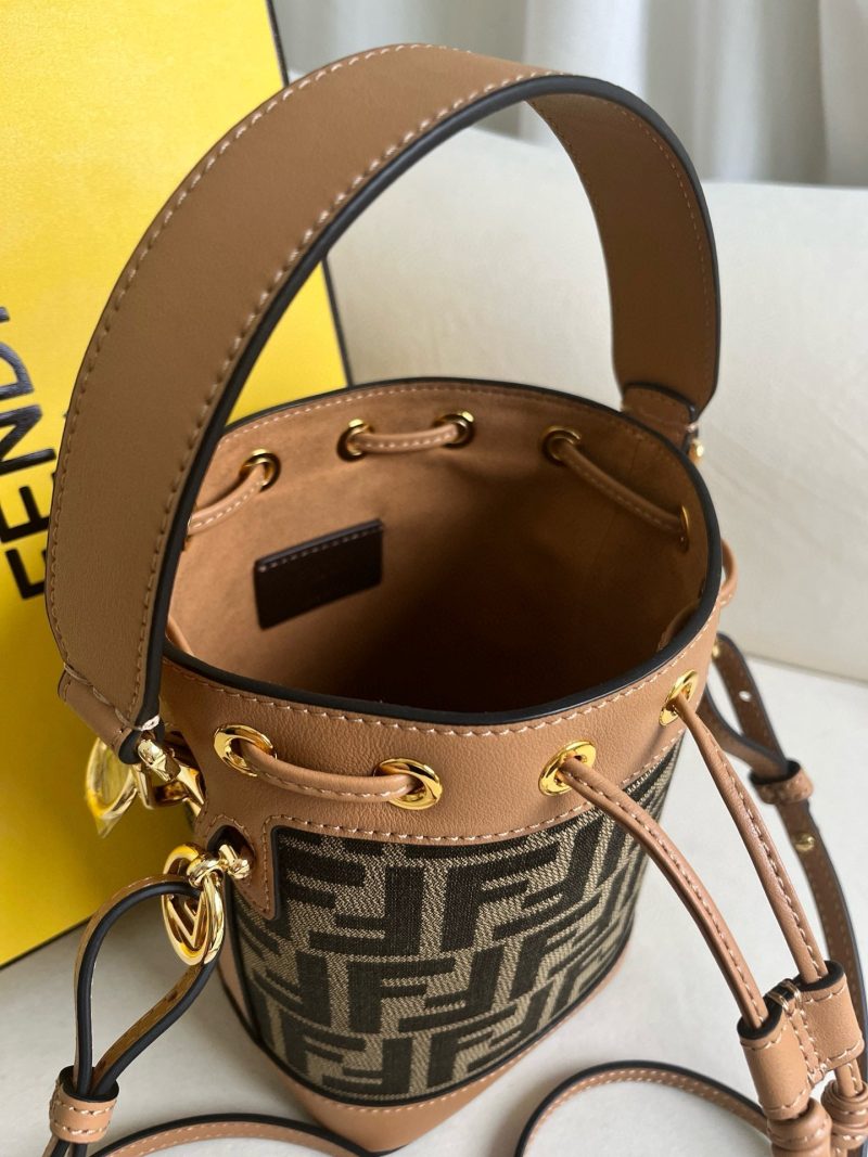 Image_20250329095837 MON TRESOR 18 IN MONOGRAM BROWN CANVAS WITH FF MOTIF EMBROIDERED