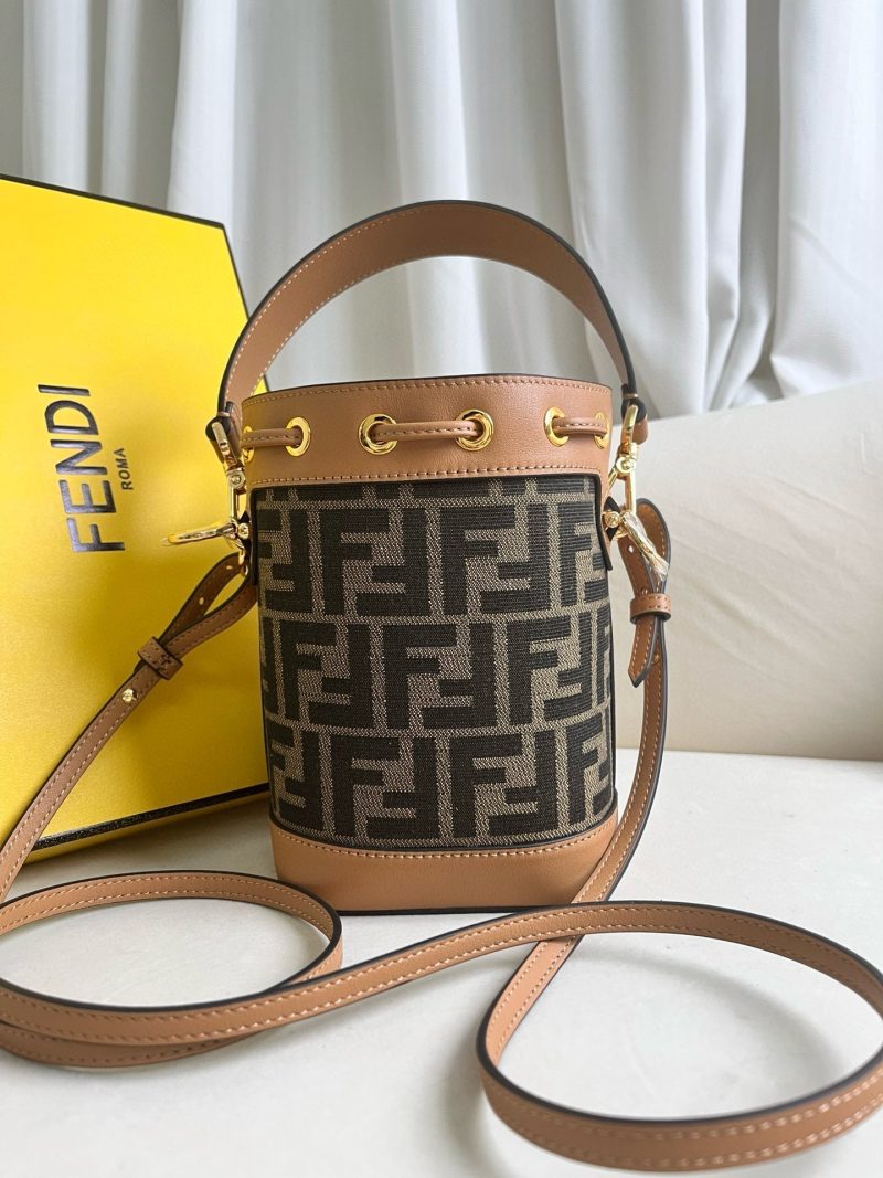 Image_20250329095841 MON TRESOR 18 IN MONOGRAM BROWN CANVAS WITH FF MOTIF EMBROIDERED