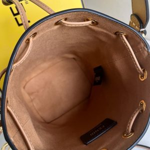 Image_20250329095855 MON TRESOR 18 IN MONOGRAM BROWN CANVAS WITH FF MOTIF EMBROIDERED