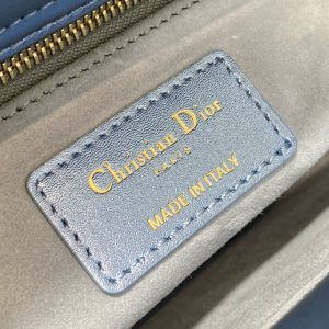 CD Lady 20 Navy blue Canvas attached diamonds