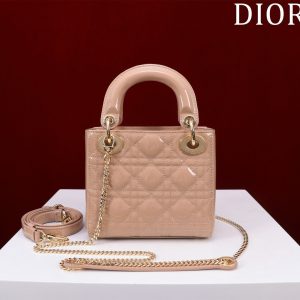 Image_20250409161322 Mini Lady 17 My ABC Light Pink Patent Calfskin