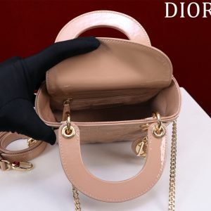 Image_20250409161327 Mini Lady 17 My ABC Light Pink Patent Calfskin