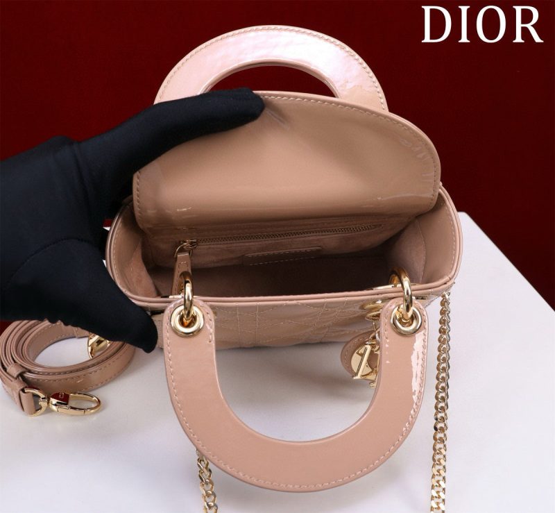 Image_20250409161327 Mini Lady 17 My ABC Light Pink Patent Calfskin