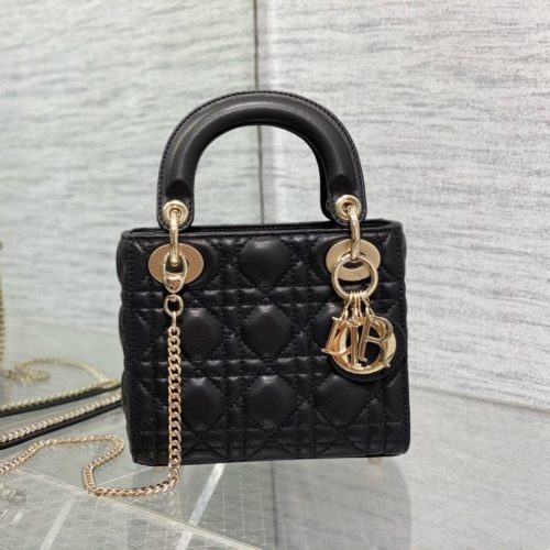 Image_20250416162154 Mini Lady 17 My ACB Black Lambskin Light Gold Hardware