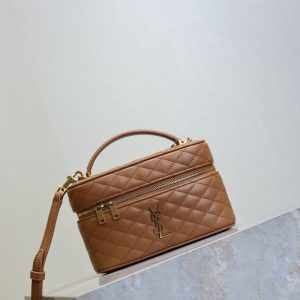 YSL Box Bag Caramel Lambskin
