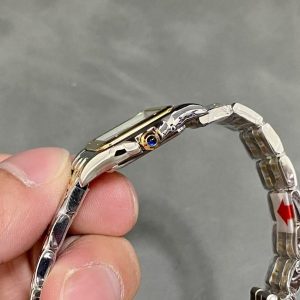 Image_20250816151414_1426_dda12a11-eb16-4276-91e1-cb1417bea794 PANTHERE DE CARTIE 22MM QUARTZ GOLD STEEL WHITE DIAL BEST VERSION