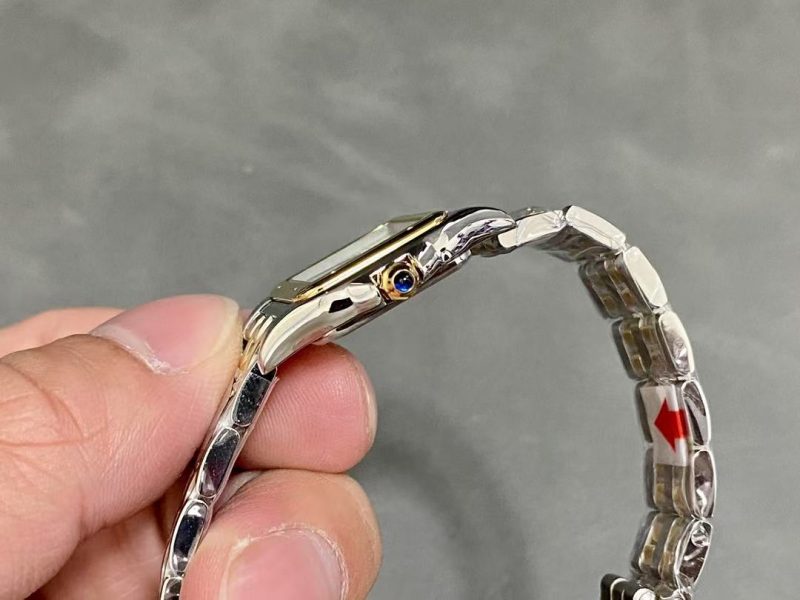 Image_20250816151414_1426_dda12a11-eb16-4276-91e1-cb1417bea794 PANTHERE DE CARTIE 22MM QUARTZ GOLD STEEL WHITE DIAL BEST VERSION