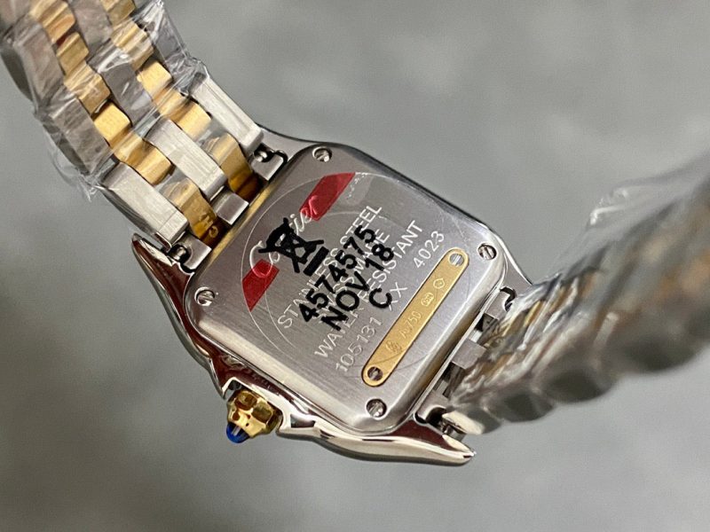 Image_20250816151414_1429_4bcf3390-49f8-4097-99de-ca76aca10e0e PANTHERE DE CARTIE 22MM QUARTZ GOLD STEEL WHITE DIAL BEST VERSION