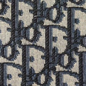 Dior Miss Montaigne Bag 20cm Black Canvas Calfskin